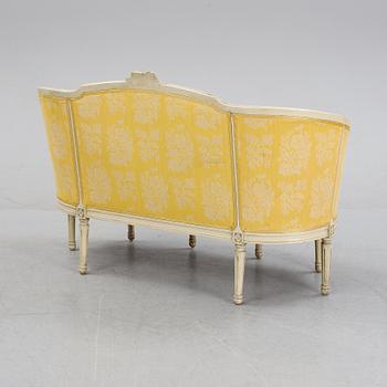 A gustavian style sofa, first part of the 20th Century.