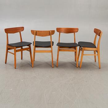 Stolar, 4 st, Farstrup, 1960-tal, Danmark.