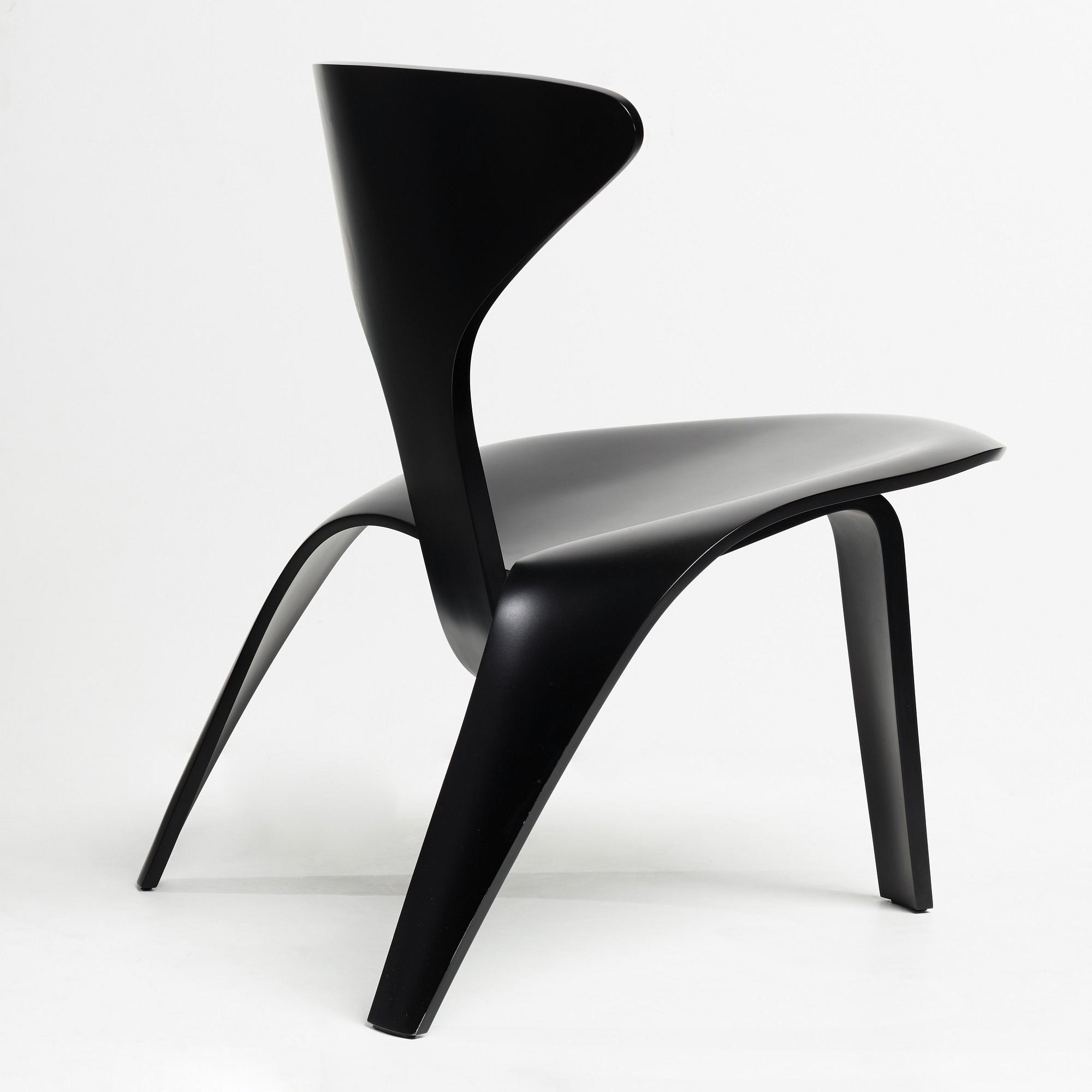 Poul Kjaerholm, fåtölj, "PK-0", upplaga 13/600, Fritz Hansen, Danmark 1997.