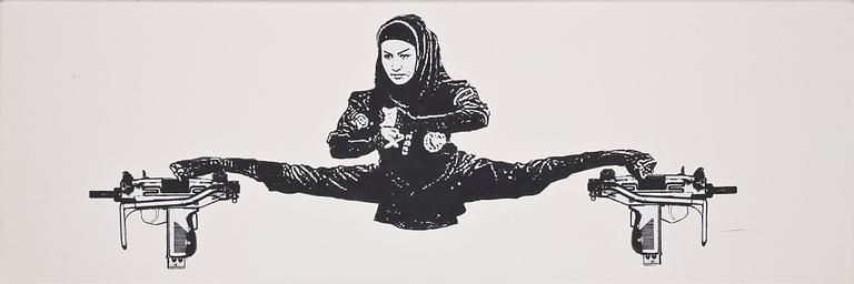 DELETE. Affischering och spray på duk. Sign o dat a tergo 2012.