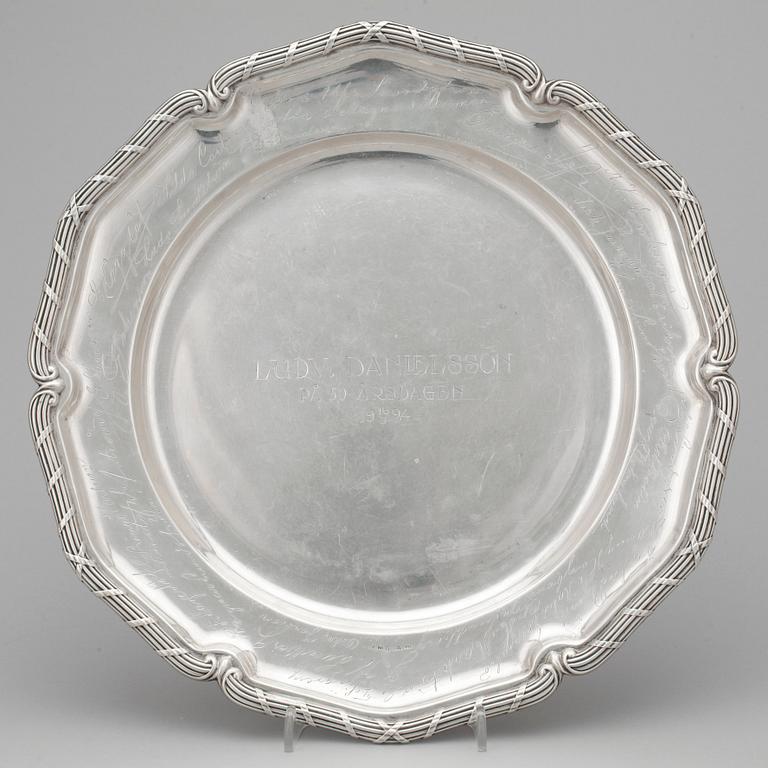 FAT, silver, Guldsmeds aktiebolaget, Stockholm. 1920. Vikt 546 gram.