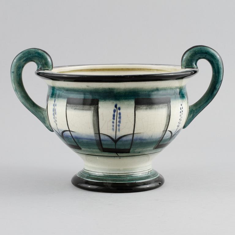 SKÅL, flintgods, Ilse Claeson, Rörstrand, 1900-talets andra kvartal.