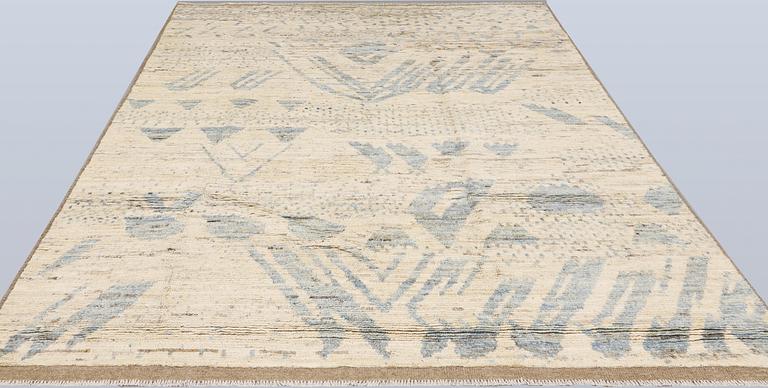 A rug, Morocco design, approx. 289 x 204 cm.