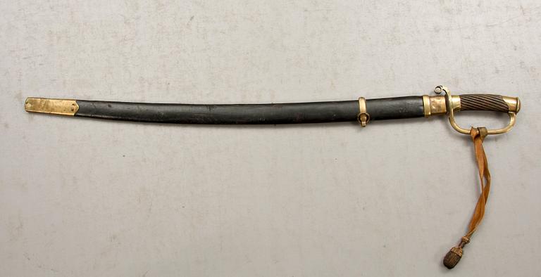 OFFICERSSABEL, Ryssland, dat 1914,
s.k schaska.