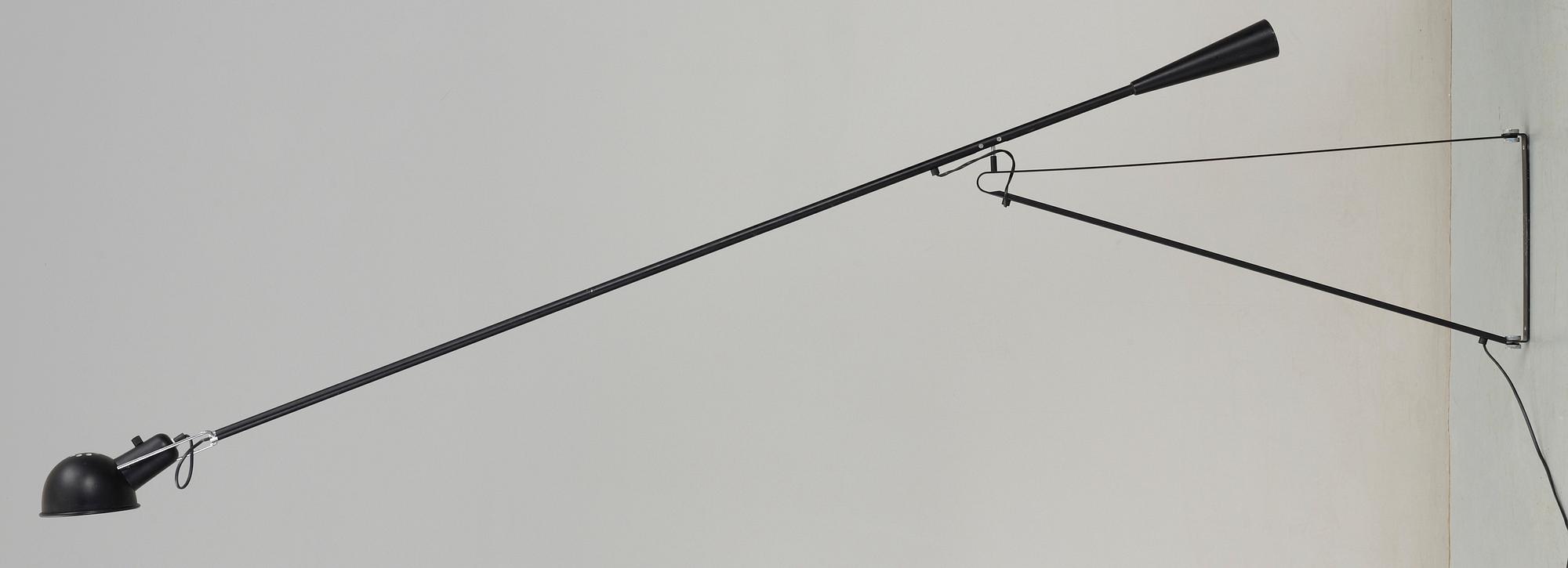 VÄGGLAMPA, formgiven av Paolo Rizzato för Arteluce, Italien, formgiven 1973.