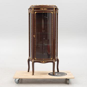 A vitrine cabinet, mid-20th century.