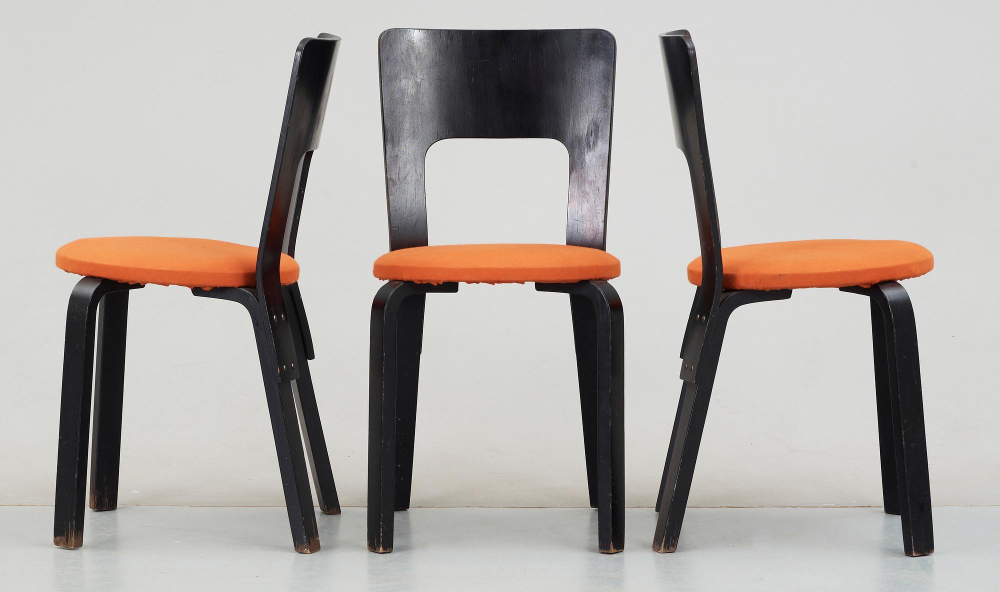 STOLAR, 3 st, Alvar Aalto, 1900-talets andra hälft.