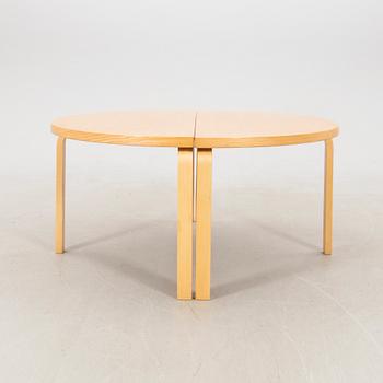 Alvar Aalto, dining table model no. 96 and 82 for Artek Finland, late 20th century/early 21st century.