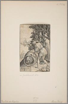 Georg Pencz · GEORG PENCZ, gravyr, troligen 1500-tal.