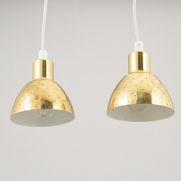 Hans-Agne Jakobsson, ceiling lamps/window lamps, a pair, Markaryd, mid-20th century.