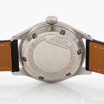 Tissot, Antimagnetique, "Pointer Date", armbandsur, 35 mm.