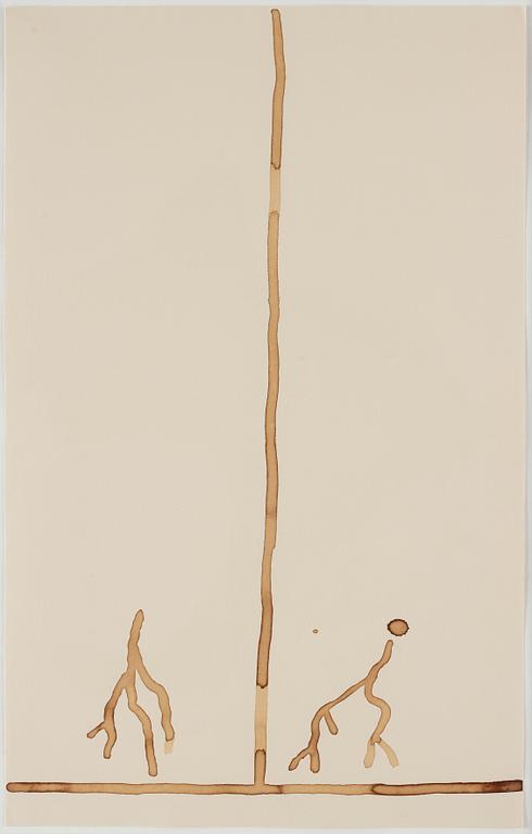 JAMES BROWN, drawing signed and dated 1988 on verso.