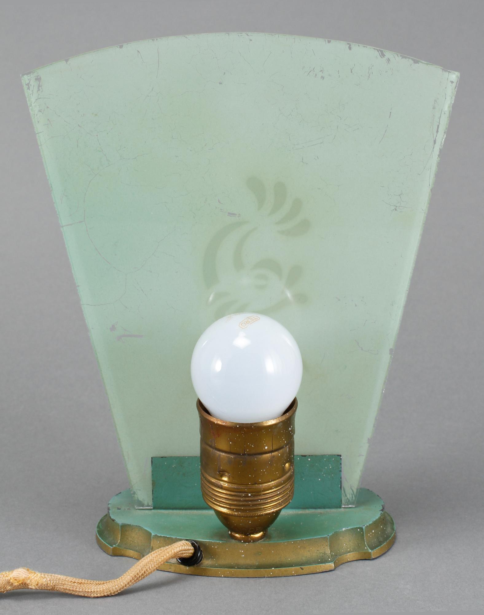 BORDSLAMPA, Stjärnmetall, 1930-tal.