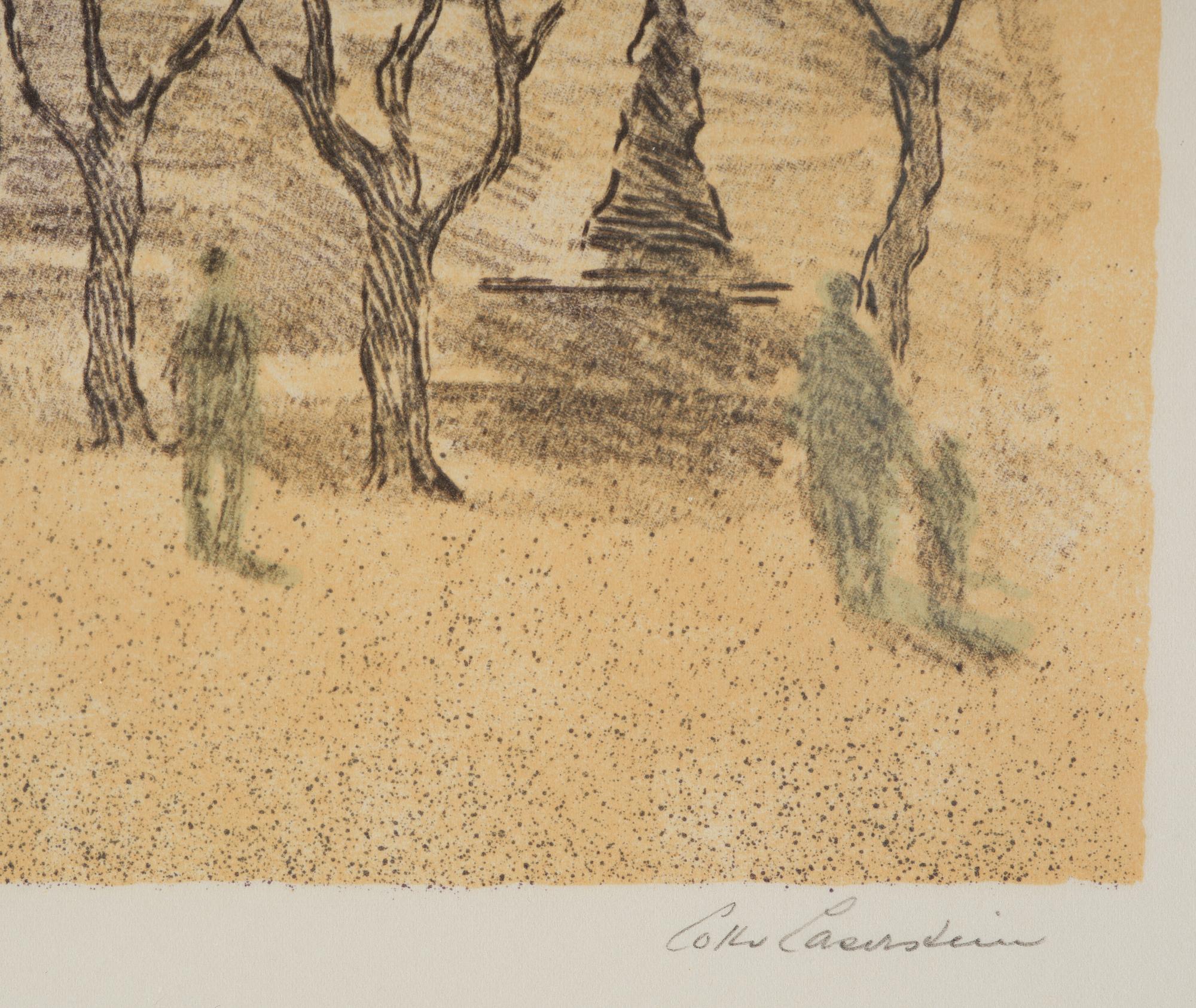 Lotte Laserstein, "Kungsträgården".