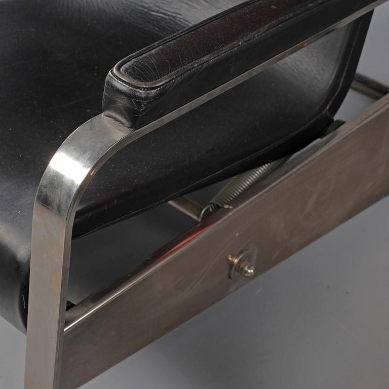 FÅTÖLJER, ett par, "Grande Repos", Jean Prouvé, Tecta, 1980-tal.