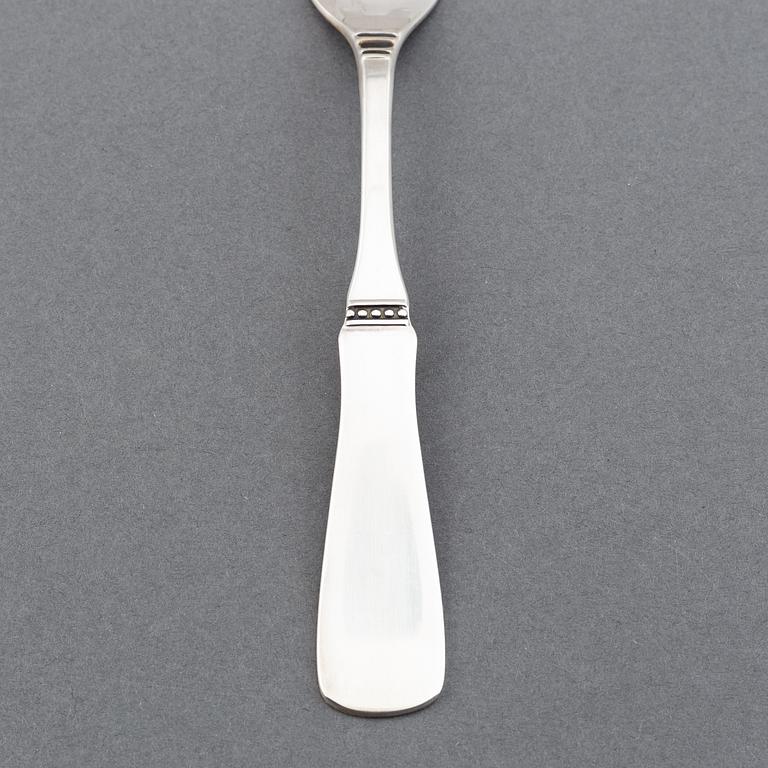 Erik Löfman, bestick, 36 delar, silver, "Uppsala", 1900-talets slut.