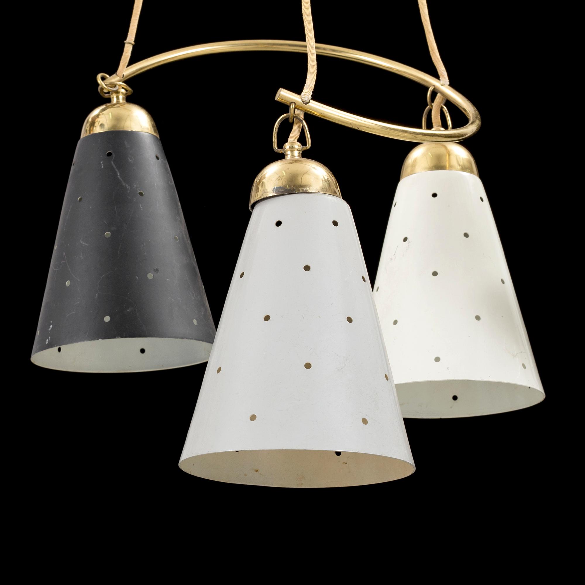 A mid 20th century ceiling light.