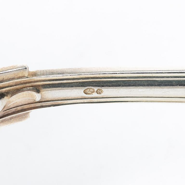 A Danish silver cutlery set, “Sachsisk”, Cohr, Swedish import mark (85 pieces).