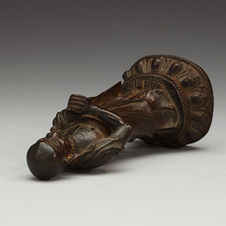 LOHAN, brons. Ming dynastin, 1600-tal.