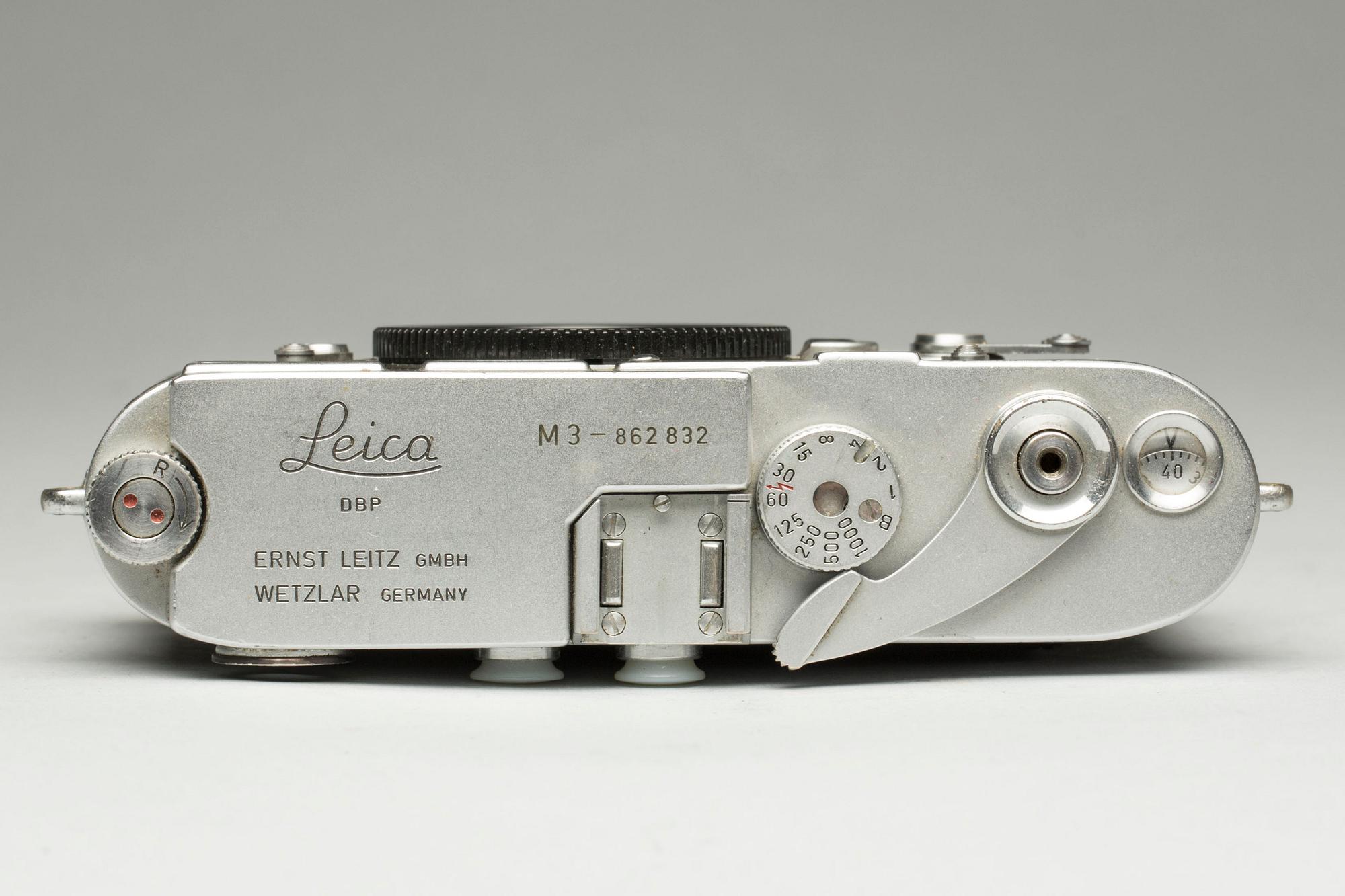 KAMERA, Leica M3, No 862832. Wetzlar, Tyskland, 1957.