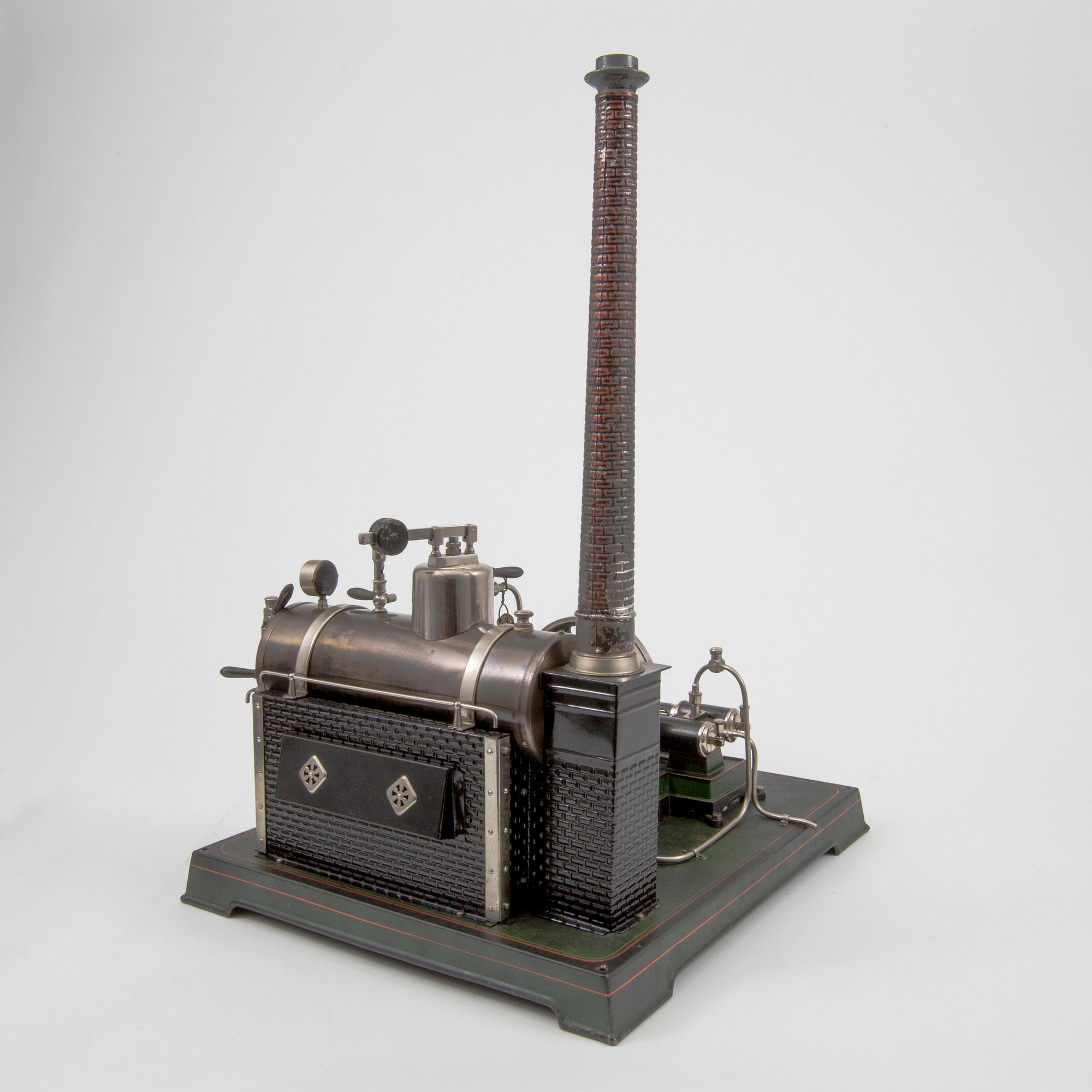 A Doll & Cie steam engine Germany 1930s.