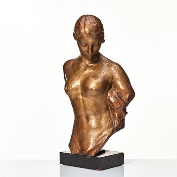 Robert Wlerick, "La jeunesse", Youth, head and torso.
