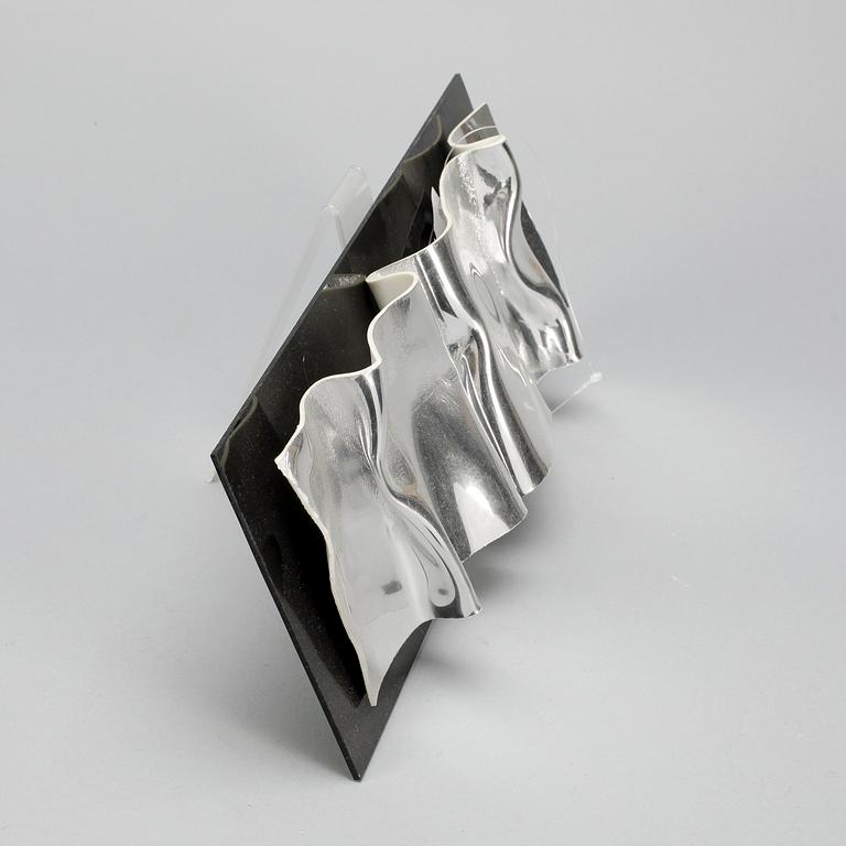 JAN NALIWAJKO, skulptur, perspex/akryl, signerad samt adterad 1983.