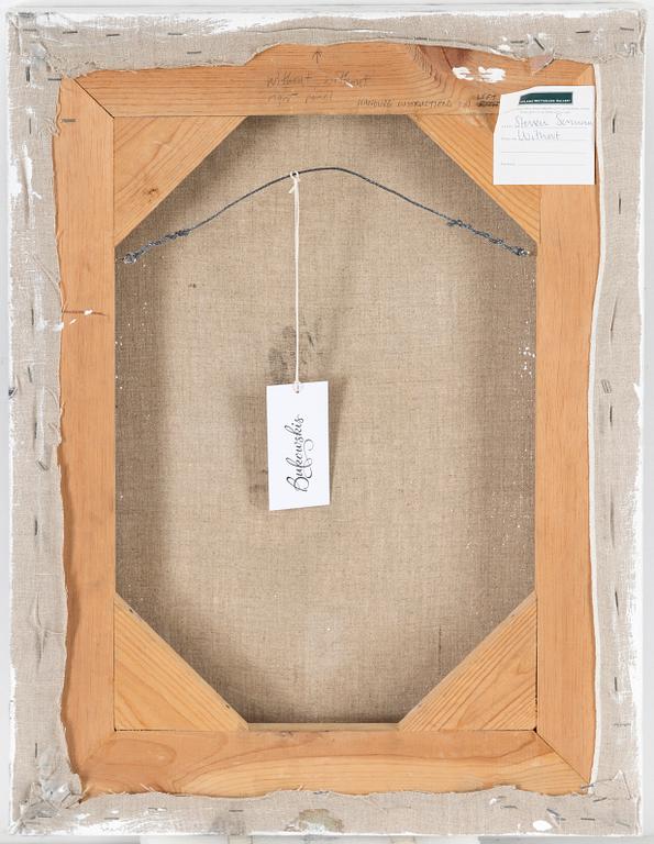 STEVEN SORMAN, Diptyk i blandteknik signerad Steven och Sorman samt daterad 1988.