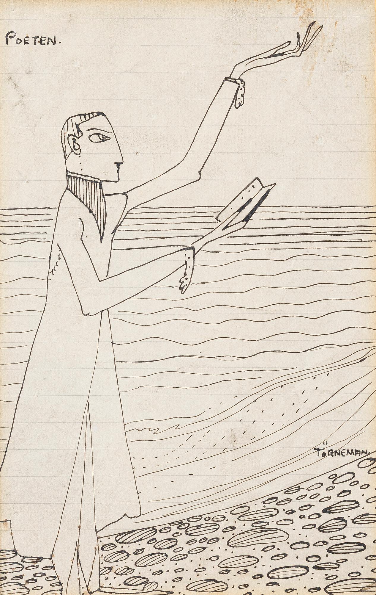 Axel Törneman, "The Poet".