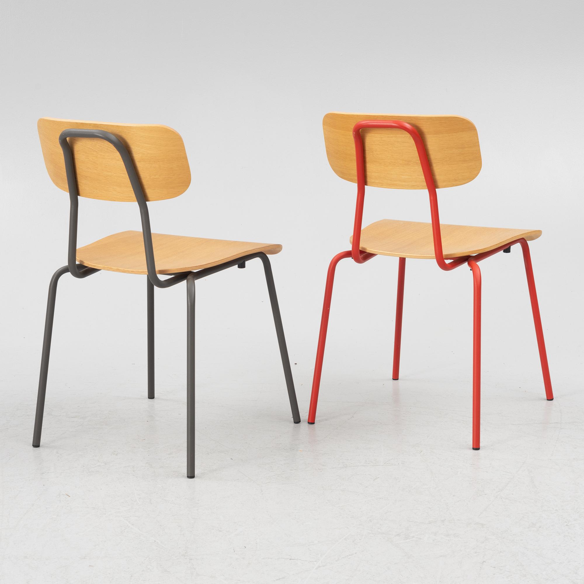 A set of six 'Hester' chairs, Habitat.