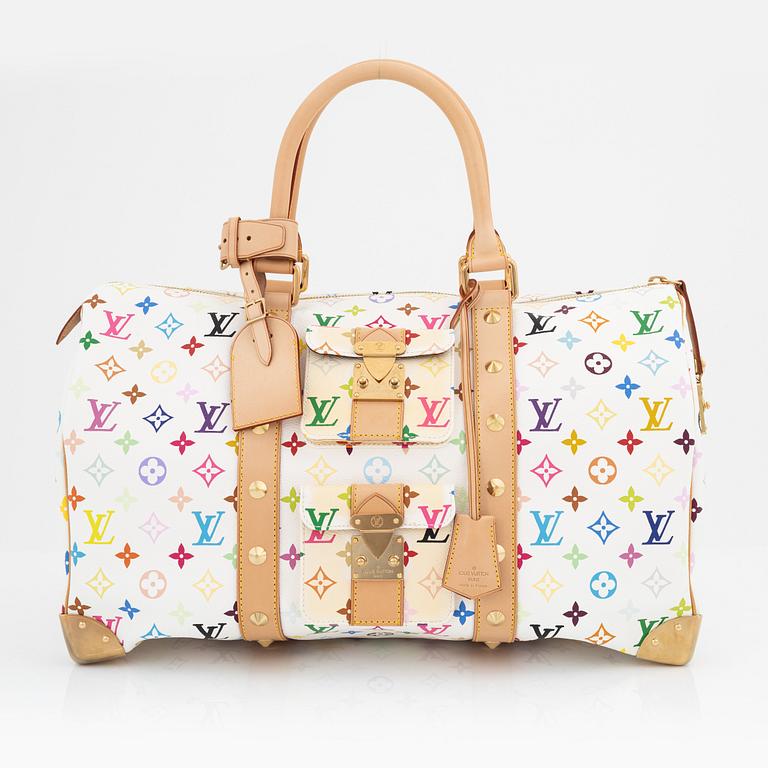 Louis Vuitton, A multi color 'Keepall cloth travel bag', 2003.