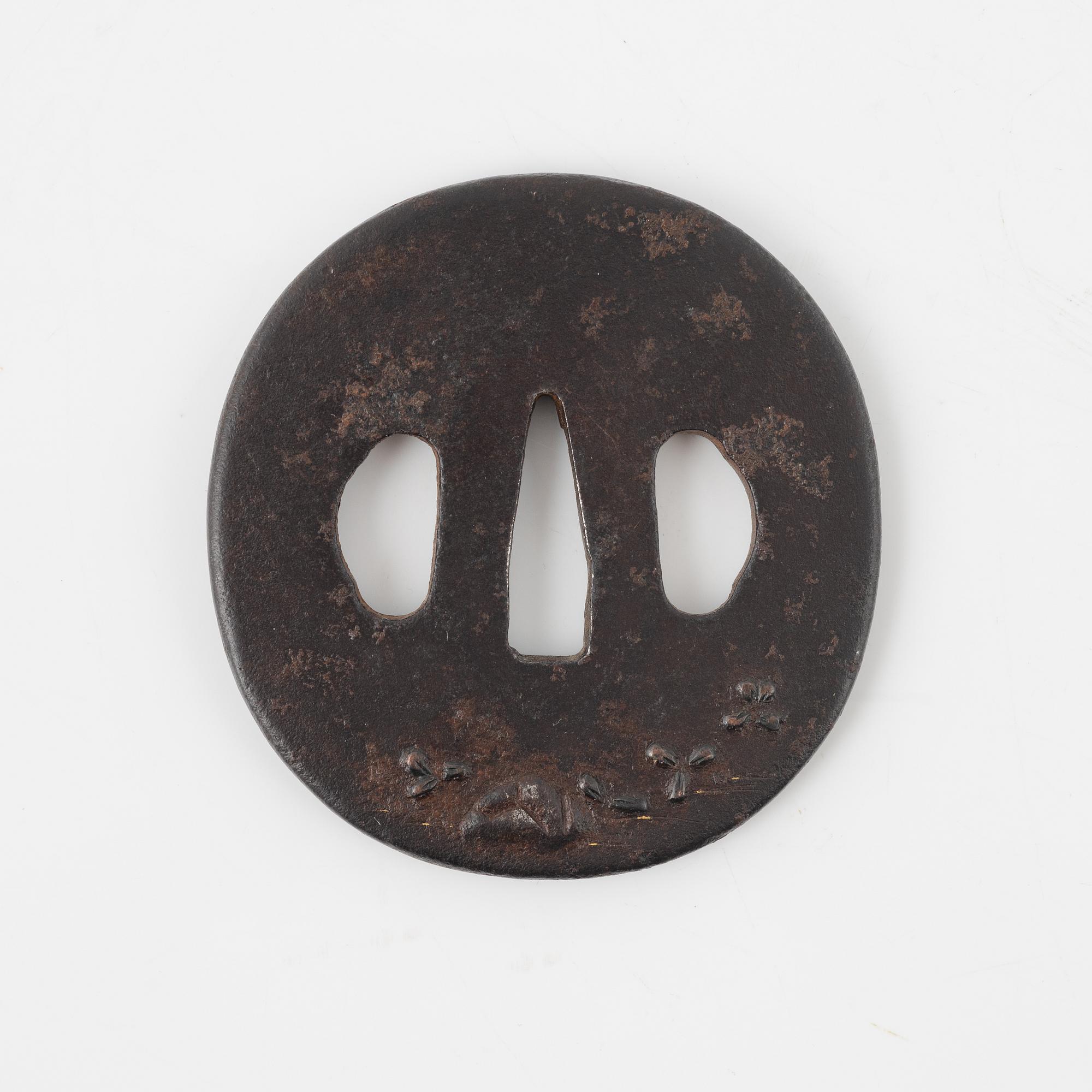 Tsuba, mei, Japan, Edo (1603-1868).