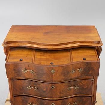 Spegelbyrå, nyrokoko, 1800-talets slut.