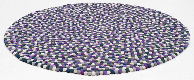 Rug, "Pinocchio", Hay, diameter 143 cm.