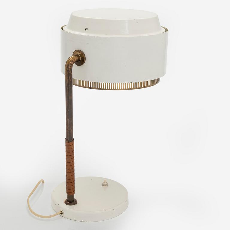 Aarne Ervi, bordslampa, möjligen prototyp, Arkkitehtuuritoimisto Aarne Ervi, tillverkare Taito 1900-talets mitt.