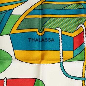 Hermès, scarf, "Thalassa".