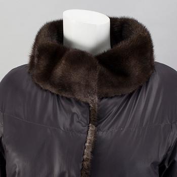 SUPERMA, fur jacket/coat, italian size 44.