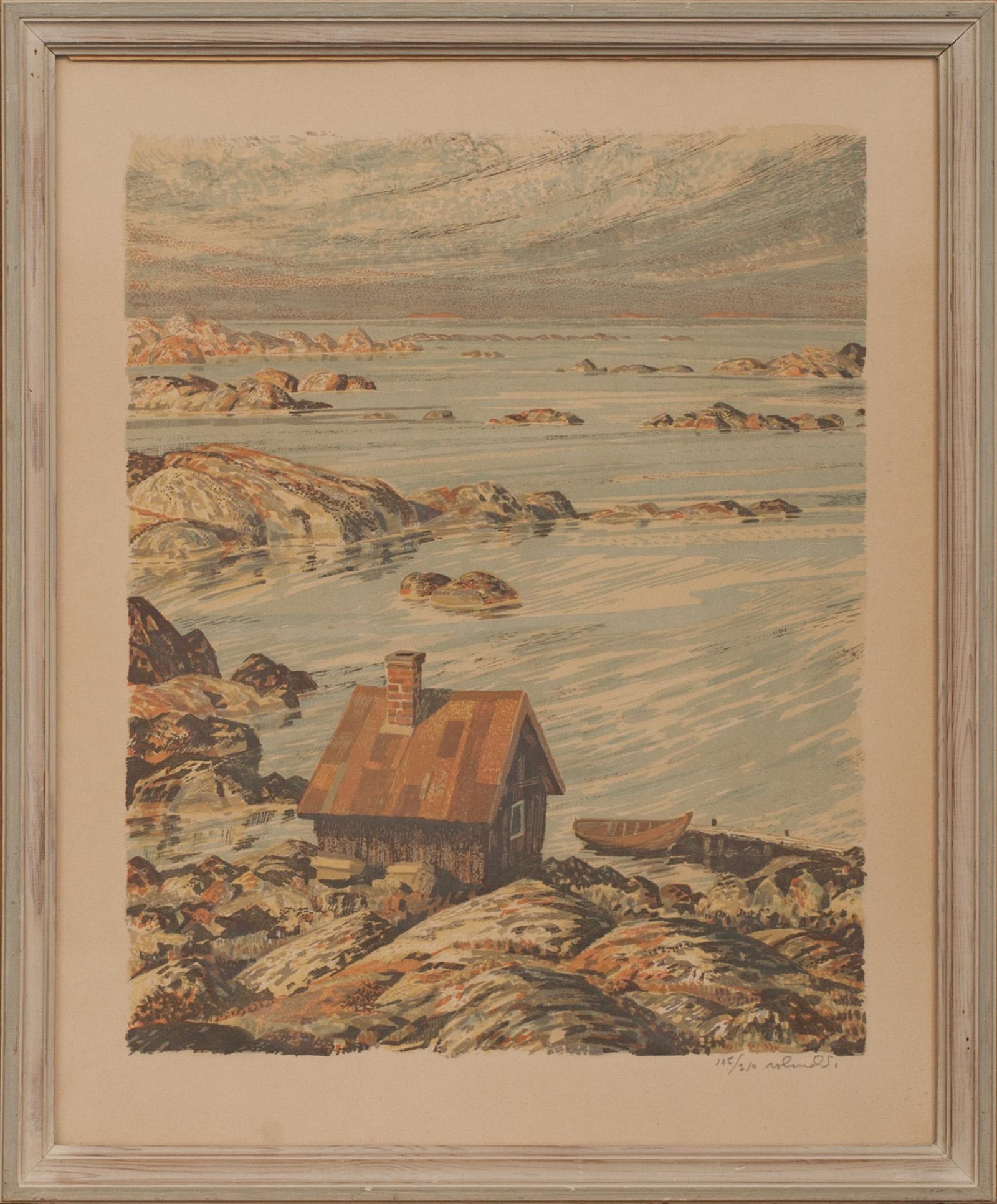 ROLAND SVENSSON, färglitografi, signerad och numrerad 125/310.