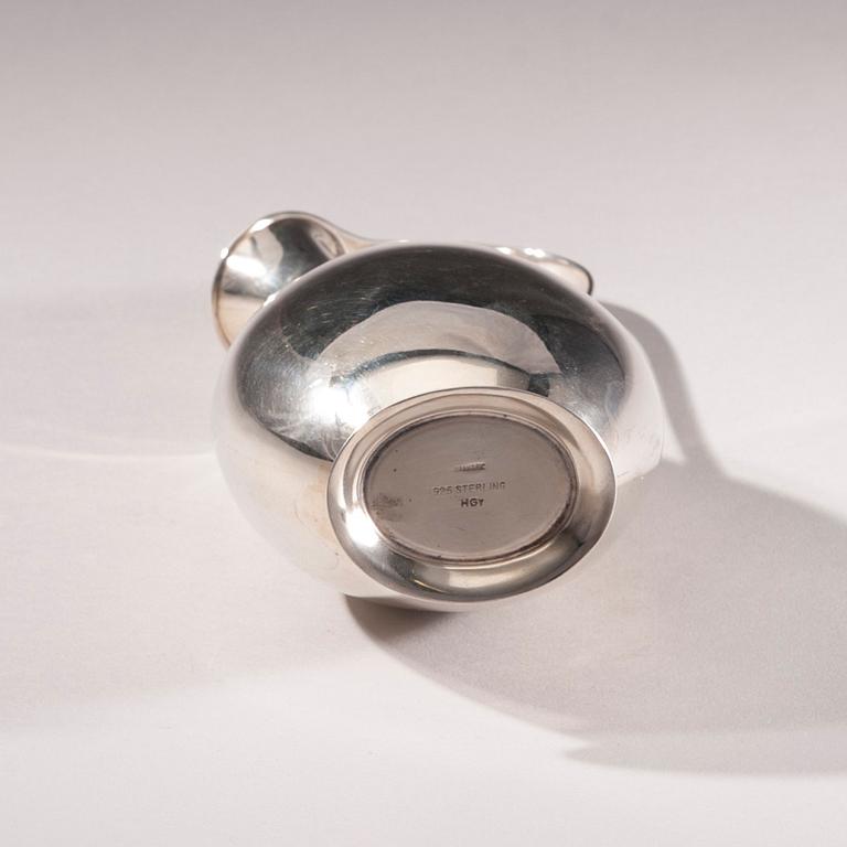 KANNA, sterling silver, Hugo Grün, Danmark, 1900-talets andra hälft. Vikt ca 240 g.