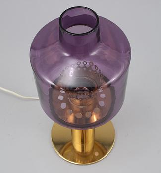 BORDSLAMPA, troligen Hans Agne Jakobsson, Markaryd, 1900-talets andra hälft.
