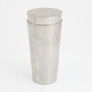 Björn Trägårdh, a pewter cocktail shaker model "A 2090", Firma Svenskt Tenn, Stockholm 1950.