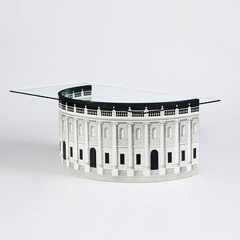 Piero Fornasetti, soffbord, "Architettura", Fornasetti, Milano, Italien 2008.