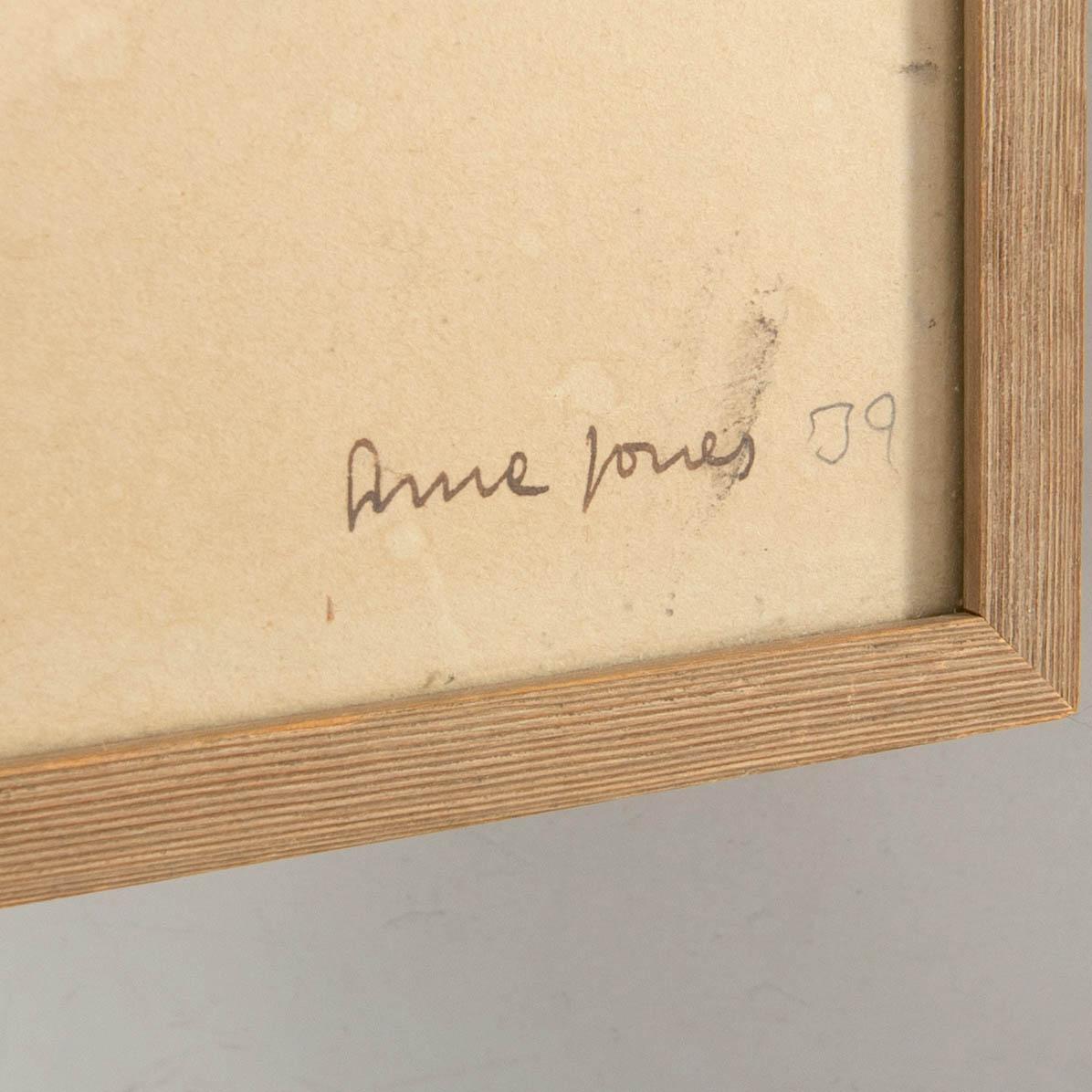 Arne Jones, porträtt, 2 st.