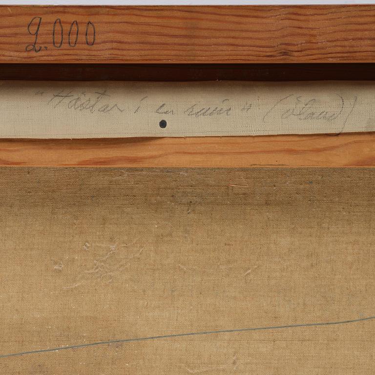 Nils Kreuger, "Hästar i en ruin"  (Horses in a Ruin).