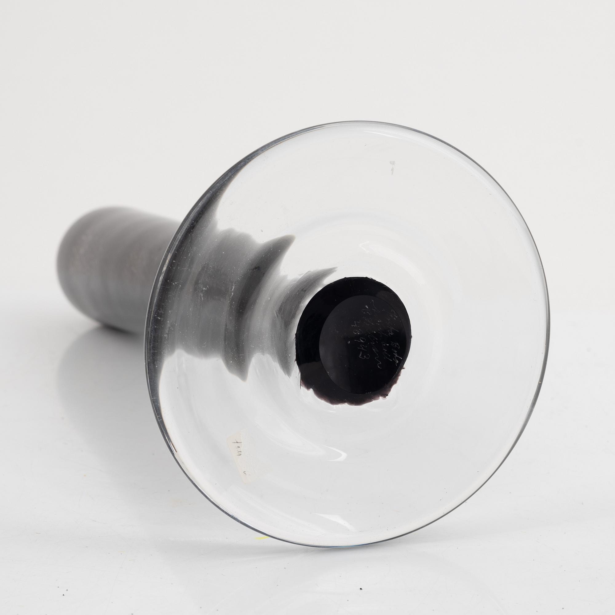 Bertil Vallien, vase, Kosta Boda Artist collection.