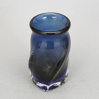 VAS, glas, Edward Hald, Orrefors, Slipgraal, 1973.