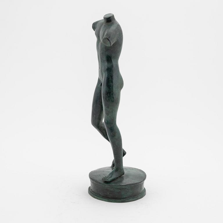 Carl Milles, after. Sculpture, bronze. Stamp mark Millesgården. Height 32 cm.