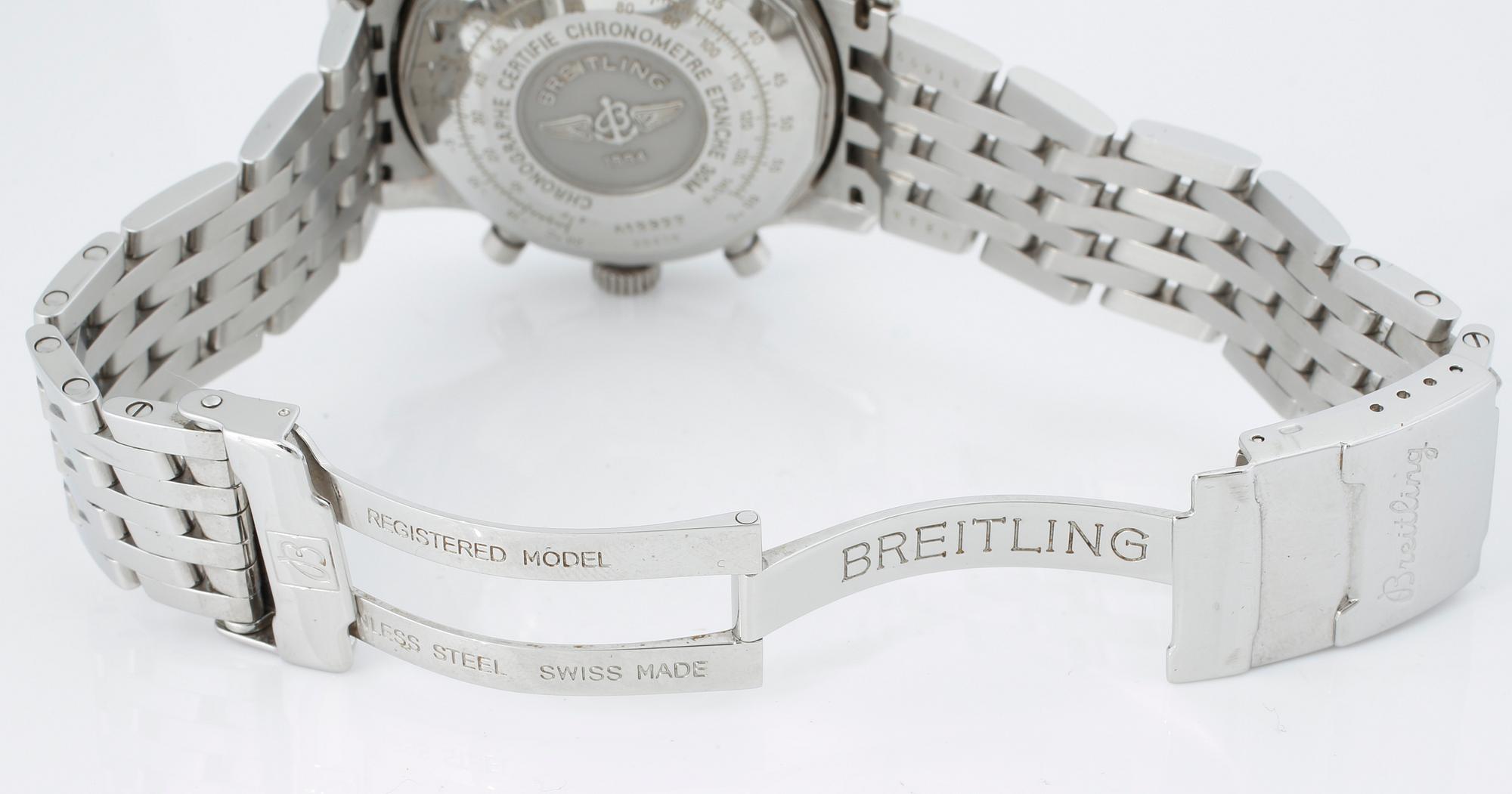 BREITLING, Navitimer, chronograph, wrist watch, 41,5 mm.