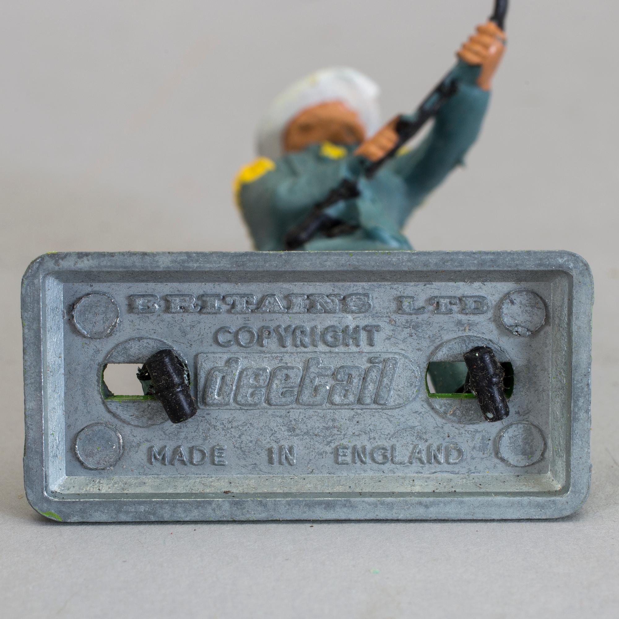 LEKSAKSFIGURER, 140 stycken, plast, Britains Detail, 1970-tal.