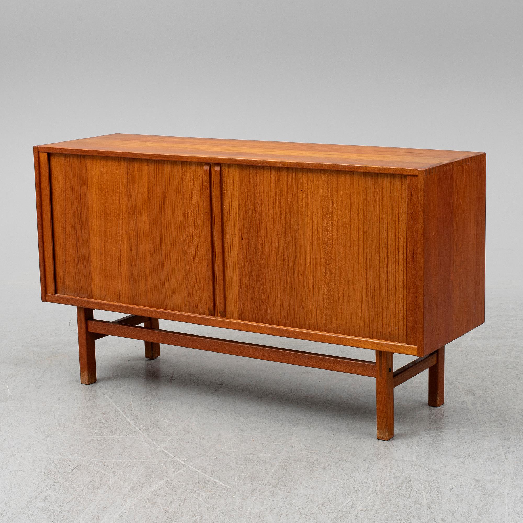 NILS JONSSON, teak veenered sideboard, 1960's.